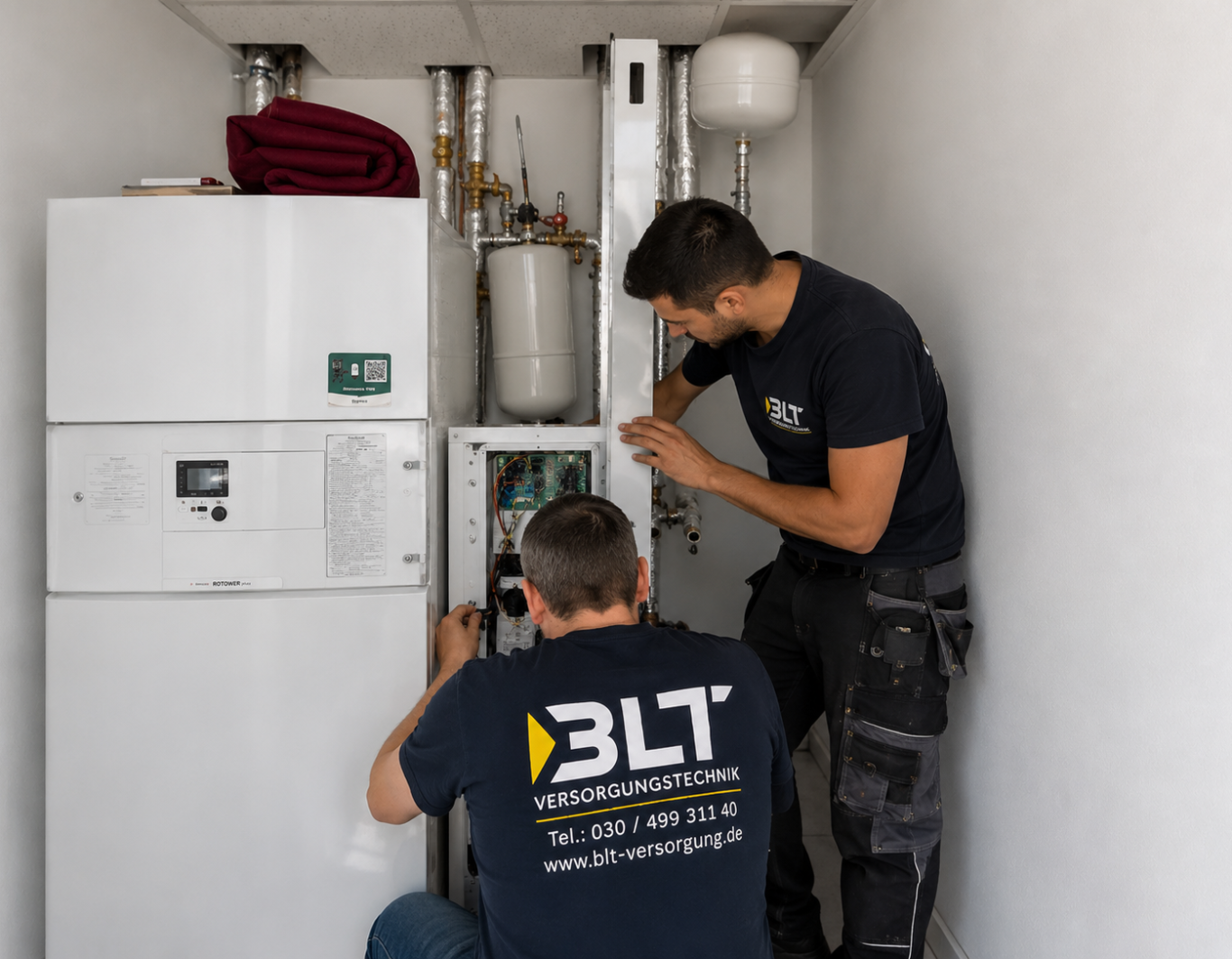 Einfamilienhaus in Berlin mit neu installierter Wärmepumpe – energieeffizient heizen mit bis zu 70 % Förderung