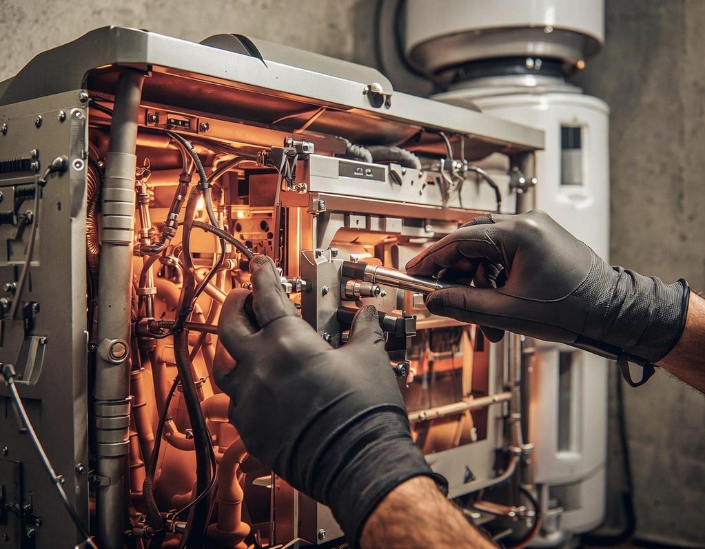 Einfamilienhaus in Berlin mit neu installierter Wärmepumpe – energieeffizient heizen mit bis zu 70 % Förderung